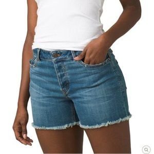 prAna Buxton 4" Short - True Blue, size 14